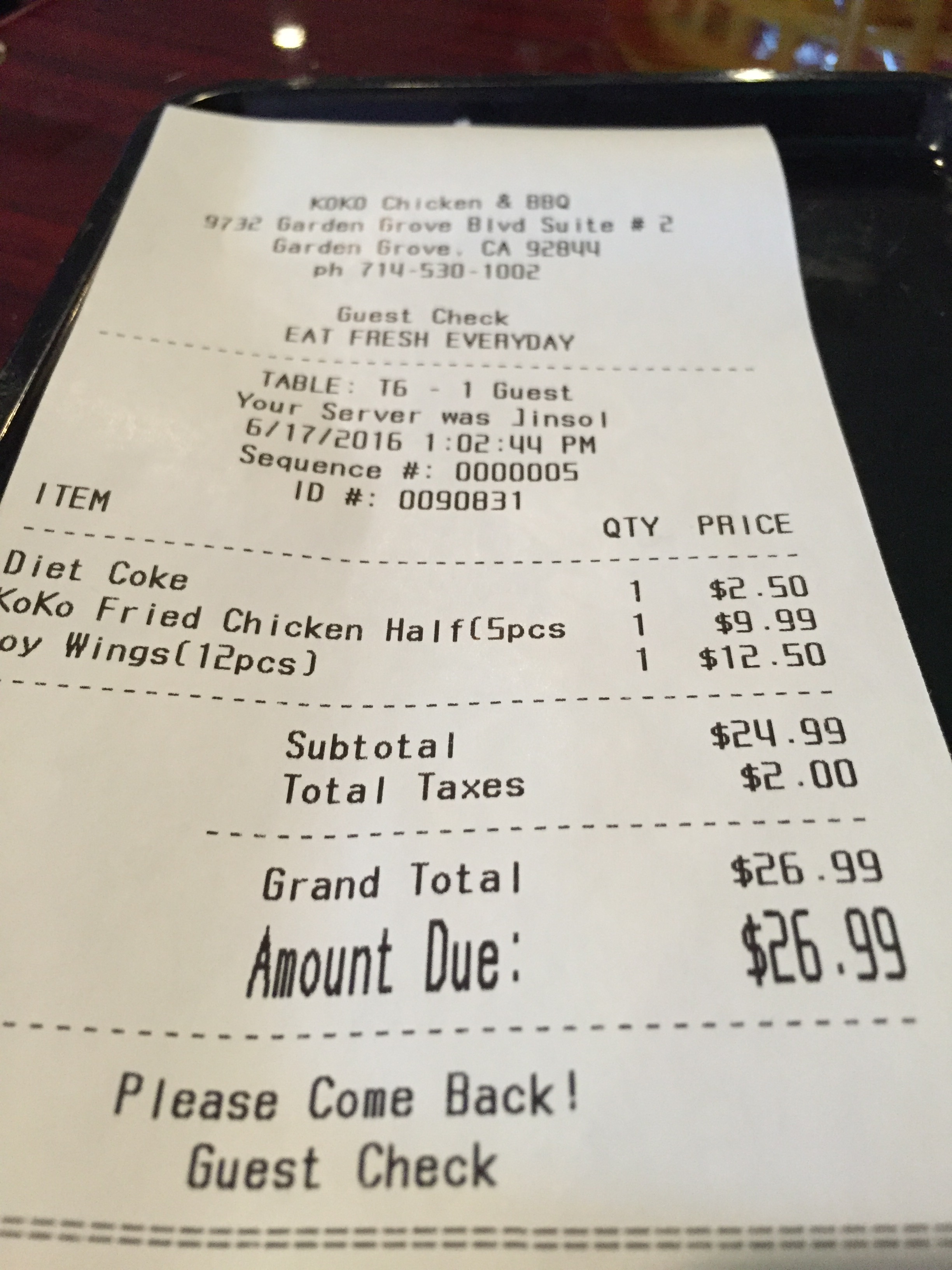 Garden Grove, Ca: Koko Chicken & Bbq – Call Me Mochelle