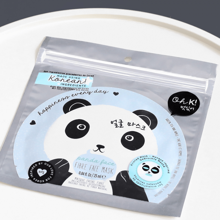 Masque pour le visage Panda, Oh K ! , 4,35 euros
