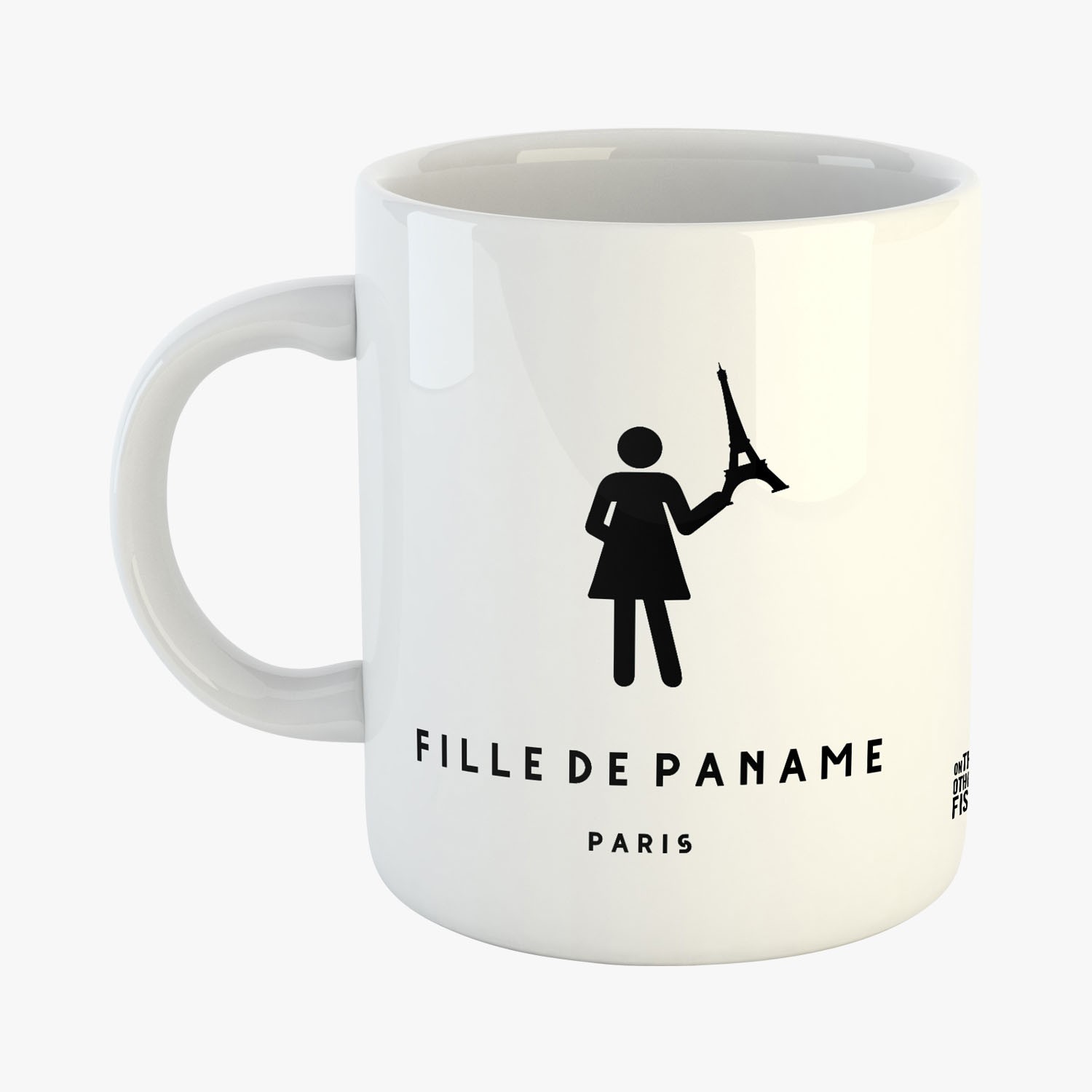 Mug Fille de Paname, On the Other Fish, 15 euros