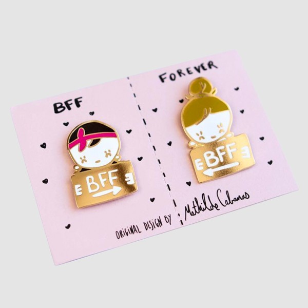 Pin's BFF Forever, MATHILDE CABANAS, 12,00 euros