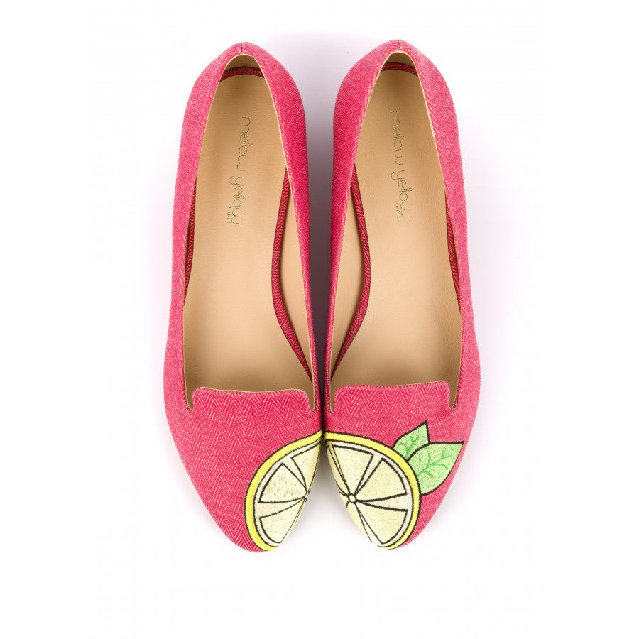 Ballerine BECCO Rose, Mellow Yellow, 119 euros