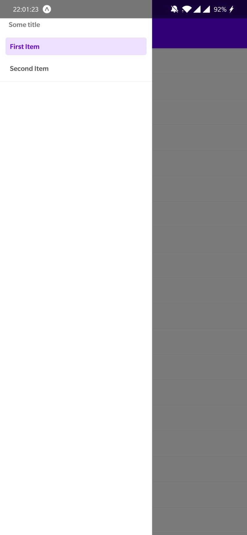 How To Remove Padding Or Space From React Native Drawer Items Stack - HD Ocean Backgrounds for Desktop