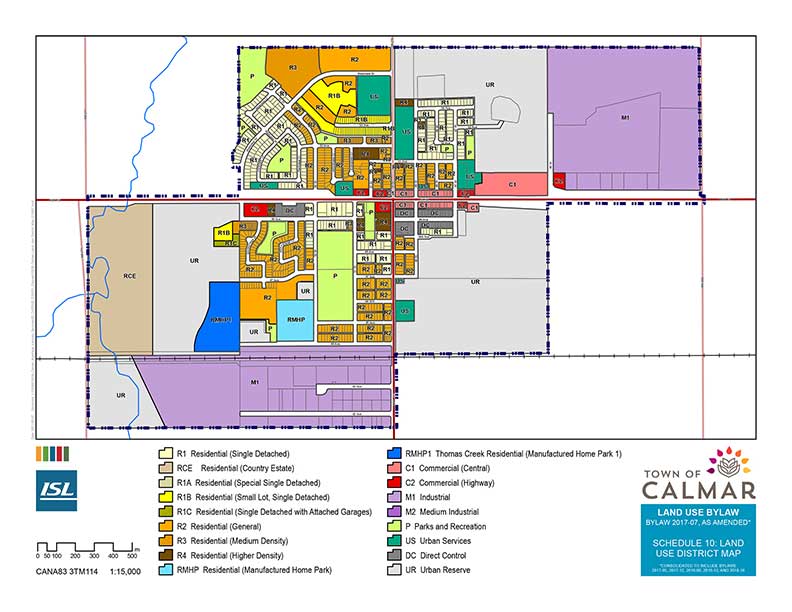 Maps Town Of Calmar Land Use Map Dec21 
