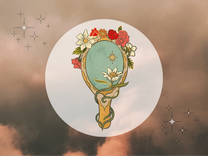 Spiritual dream meaning of seeing yourself in mirror