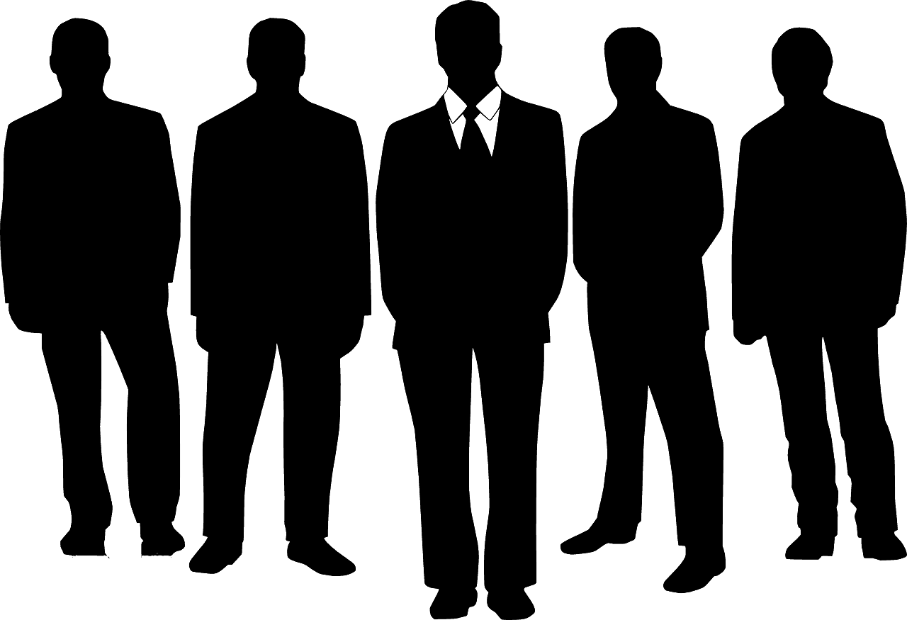 Stylized face silhouette with sunglasses and hair