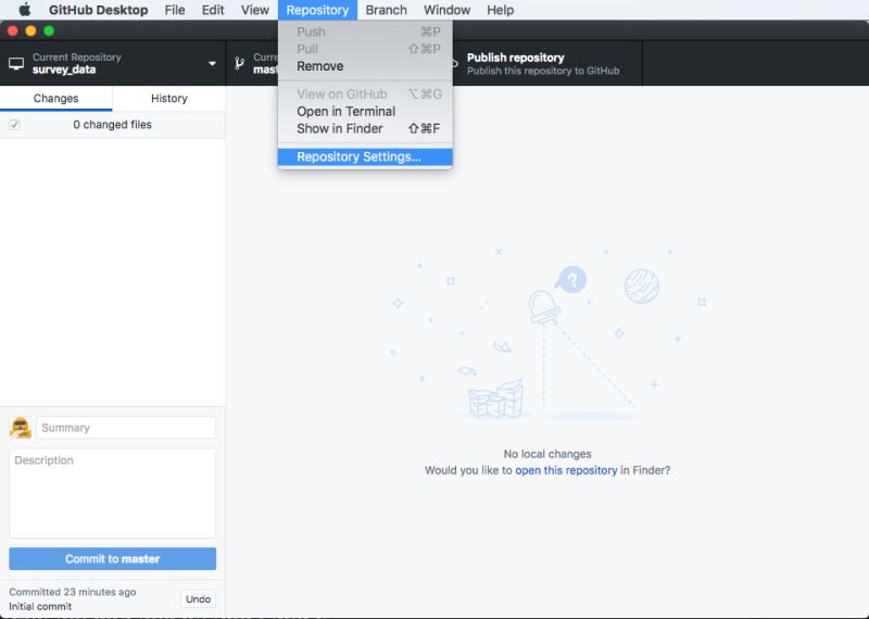 Github How To Create A Git Ignore File On Github Desktop - Best Sunset Textures in 8K