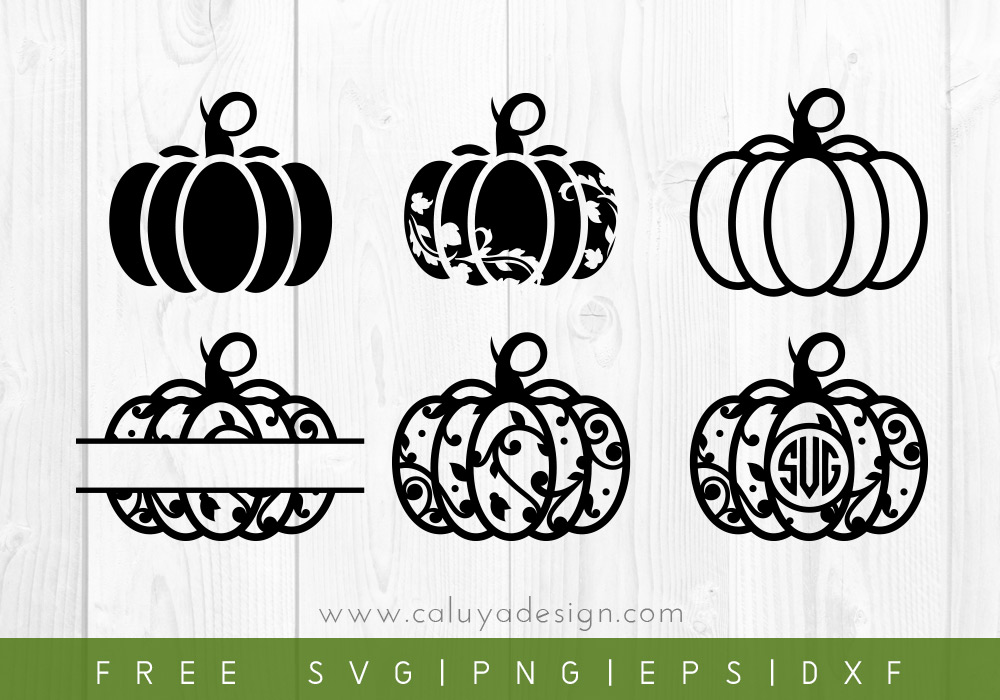 Monogram Pumpkin Svg Free