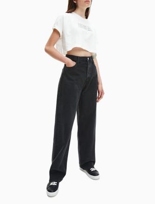womens high rise 90s relaxed jeans calvin klein on women's relaxed fit jeans high rise