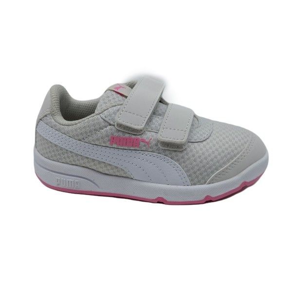 Zapatilla White Pink Puma Stepfleex 2