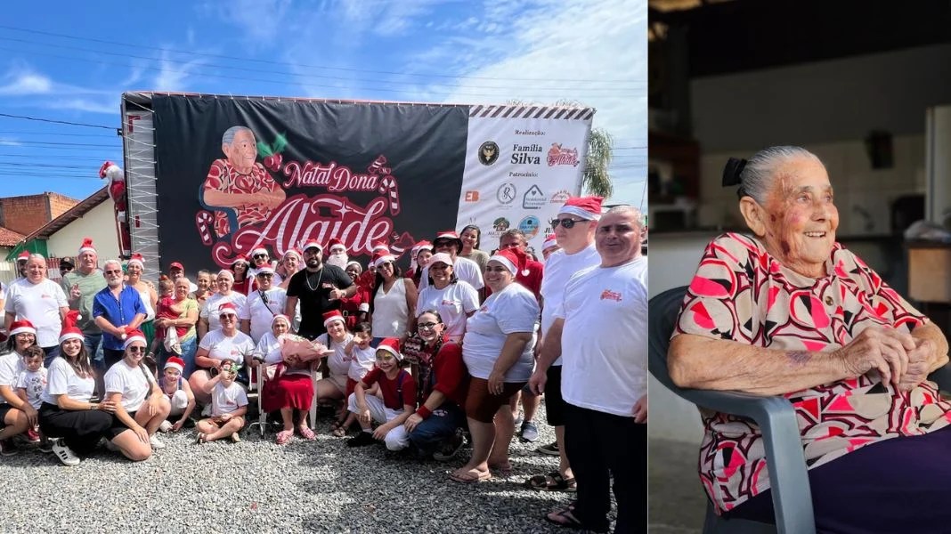 Na foto, a edição de 2025: campanha surgiu para homenagear Dona Alaide. A iniciativa é voluntária e independente, sem fins lucrativos e sem vínculo com o poder público. (Fotos Divulgação)