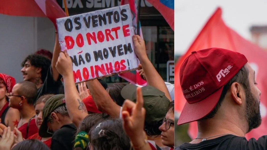 PT realiza duas ações em Balneário Camboriú no final de semana, com apoio do vereador Eduardo Zanatta (foto direita). (Crédito das imagens: Francisco Diniz)