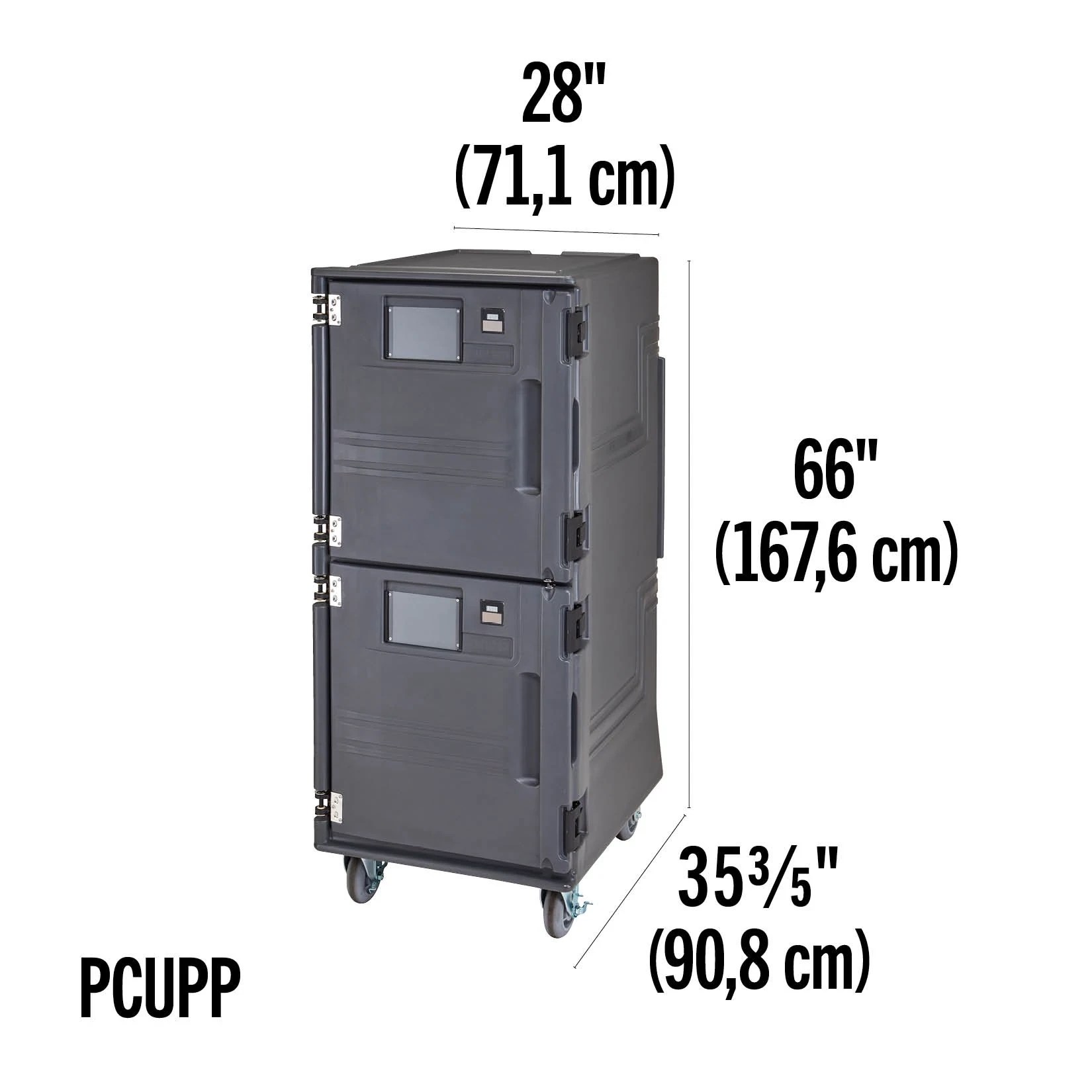 Exterior Dimensions PCU