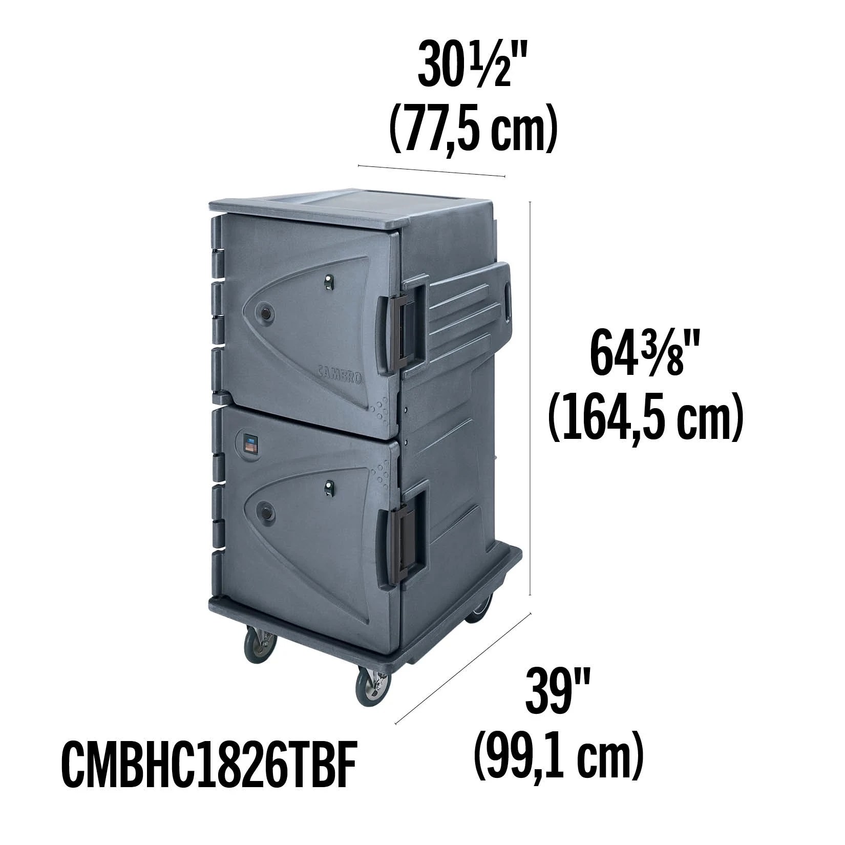 Exterior Dimensions Camthetherm Tall