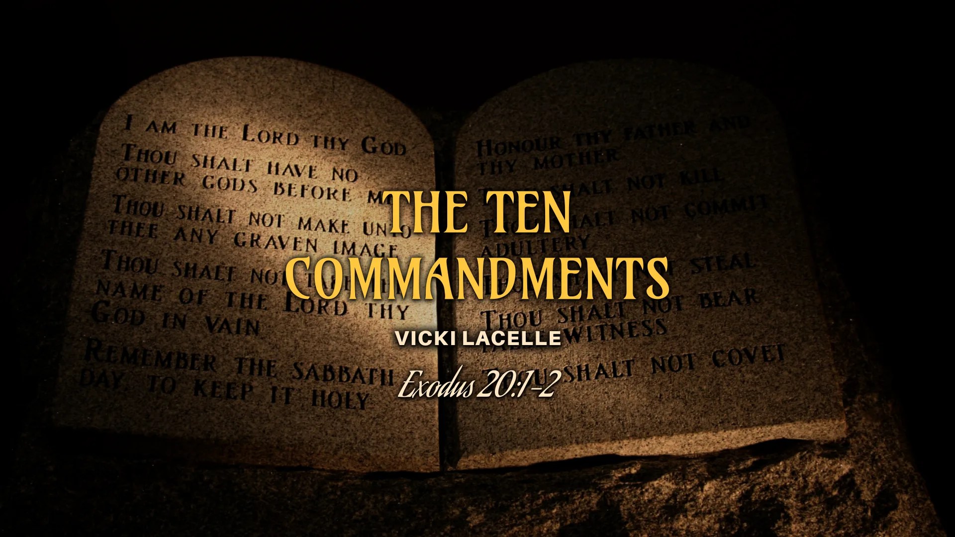 The Ten Commandments