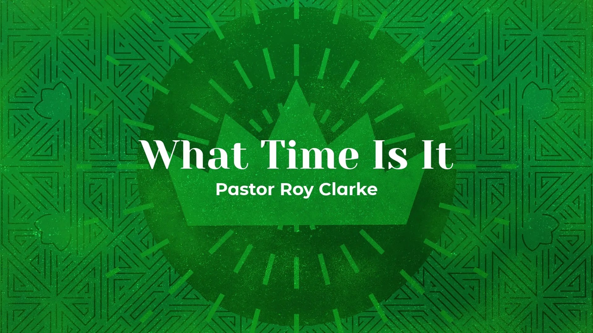 What Time Is It?