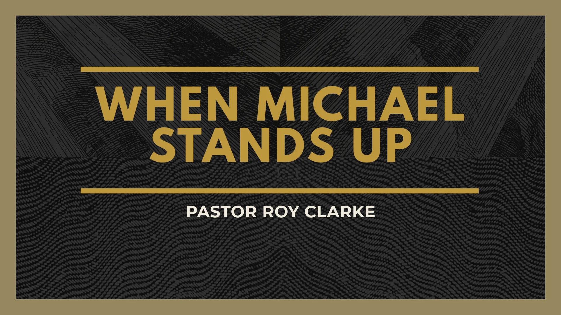 When Michael Stands Up