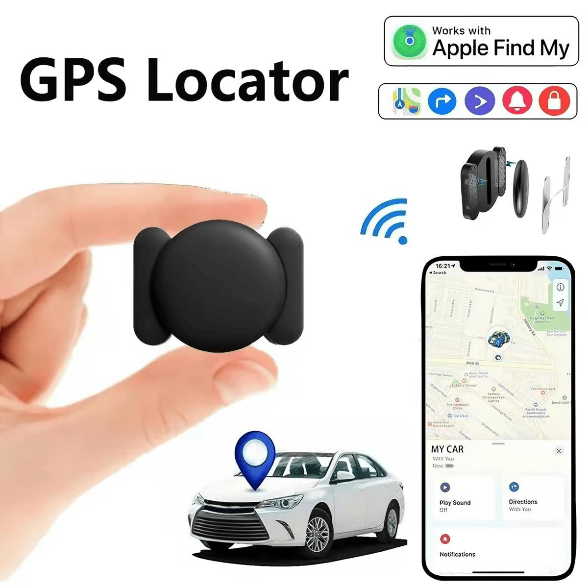 Tag GPS antivol – Localisateur intelligent