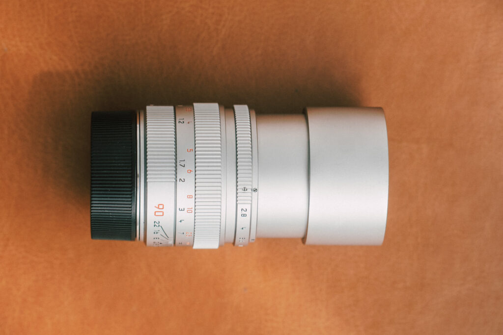 Leica 90mm F2.8 Elmarit-M Silver 11808 - camera forest 相機森林