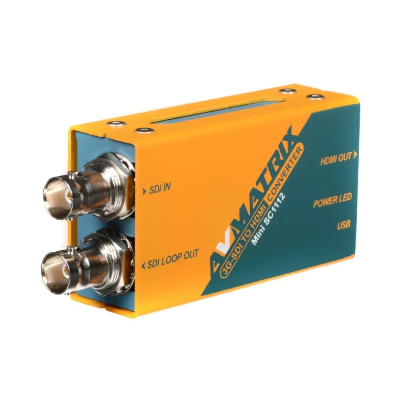 AVMATRIX Mini SC1112 3G-SDI to HDMI Converter