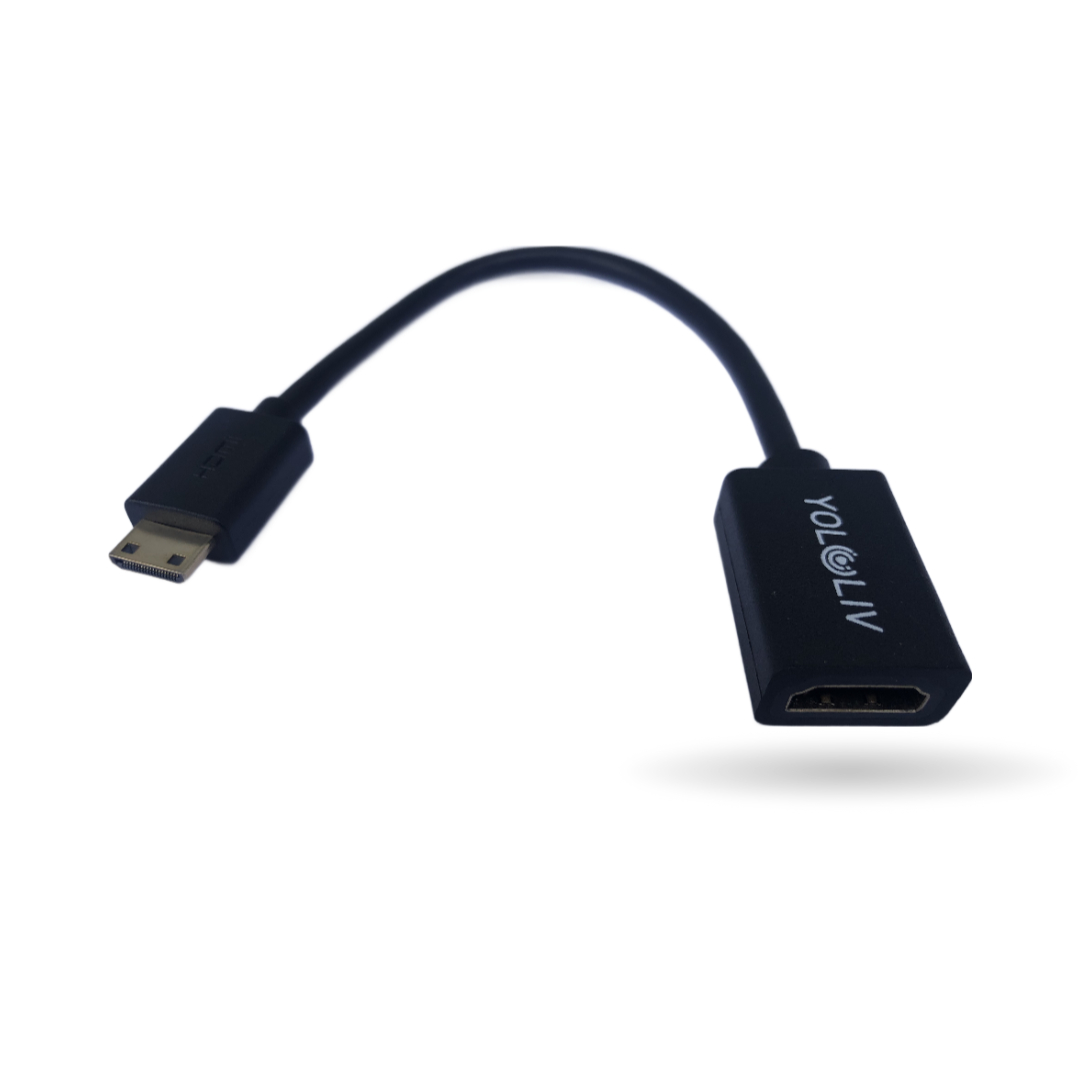 Yololiv Micro HDMI Male to Female HDMI - 8"