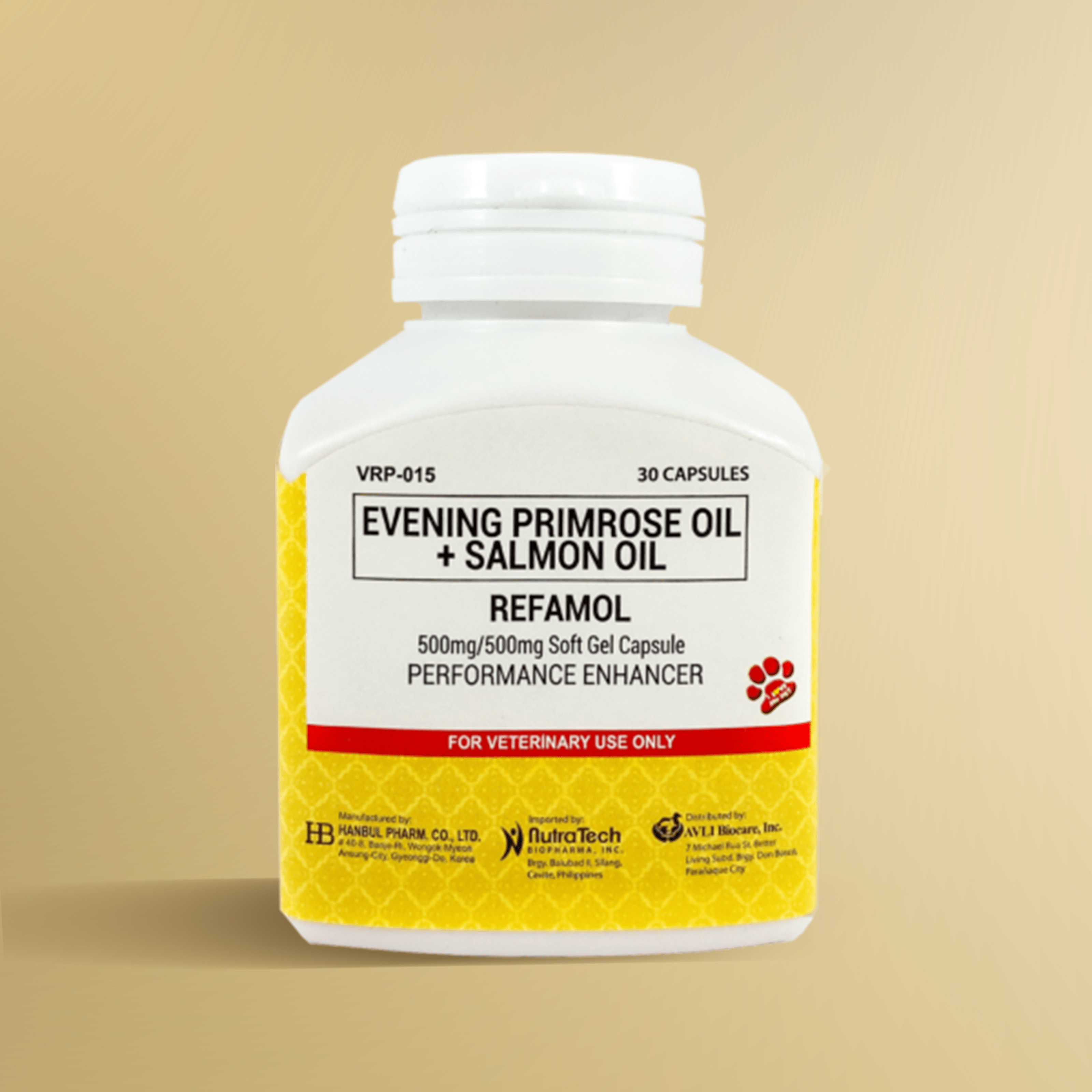 Refamol Performance Enhancer (Evening Primrose Oil + Salmon Oil) 30 Capsules