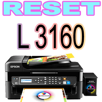 Reset Epson L3160 ⋆ Reset almohadillas adjprog waste ink pad