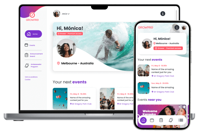 Grow Pro Experience - Colorful Image Collection - Desktop Quality