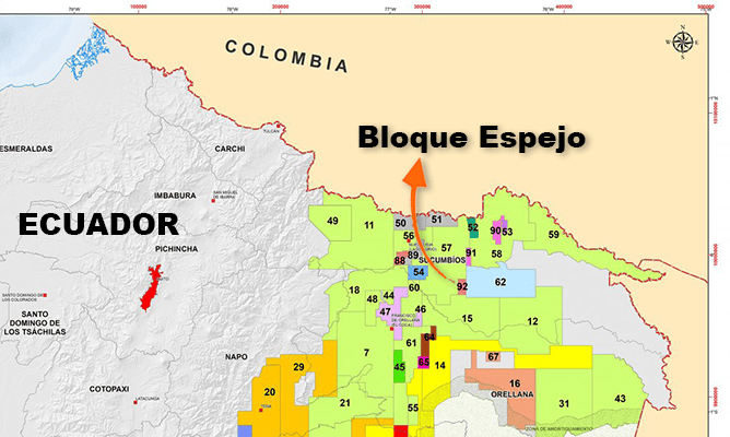 Mapa bloque Espejo