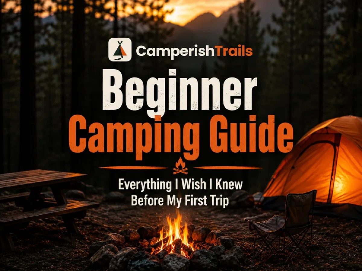 Camping guide for Beginners title image