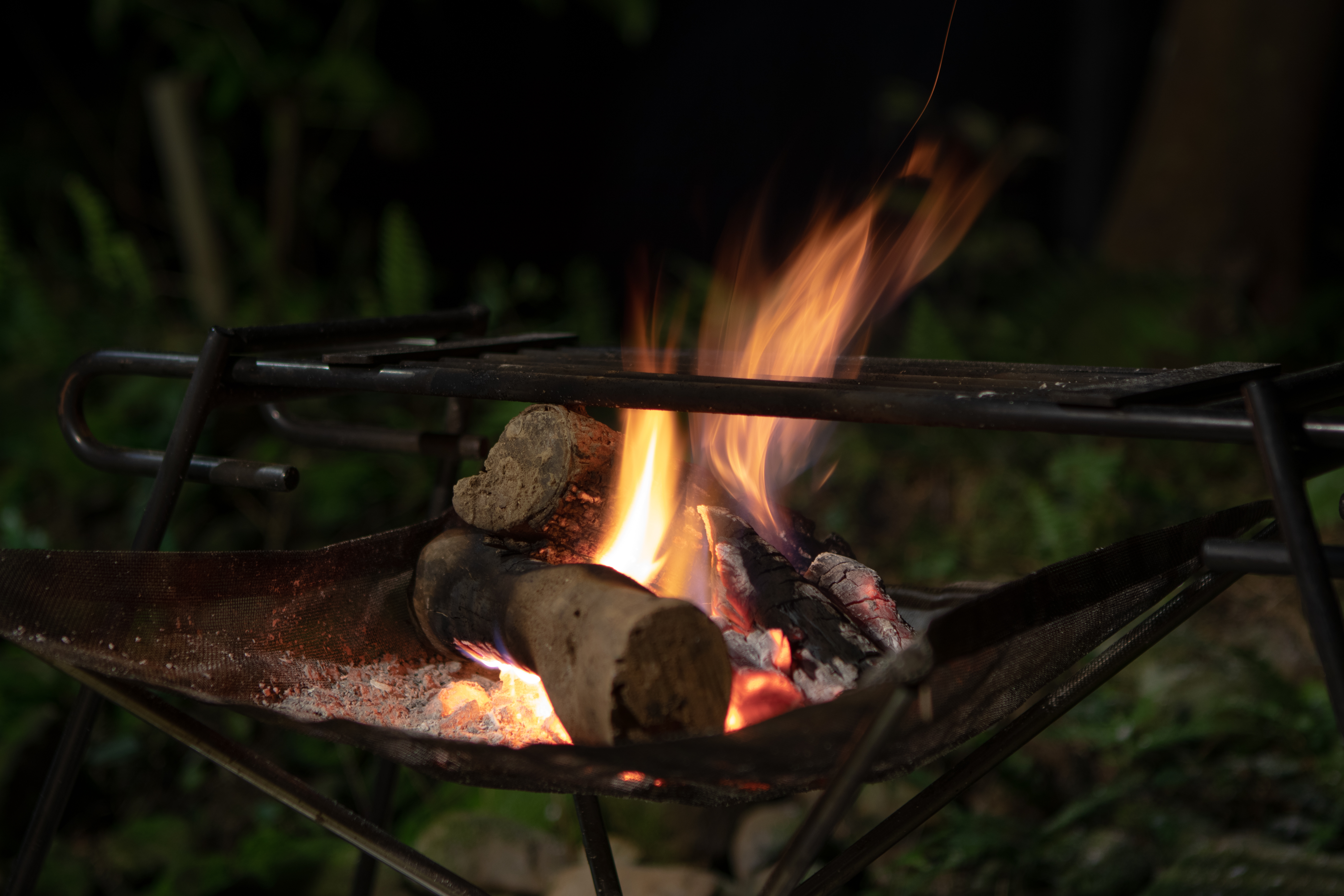 [極度無聊系列] 兩小時半營火 Relaxing campfire & Nature Sounds