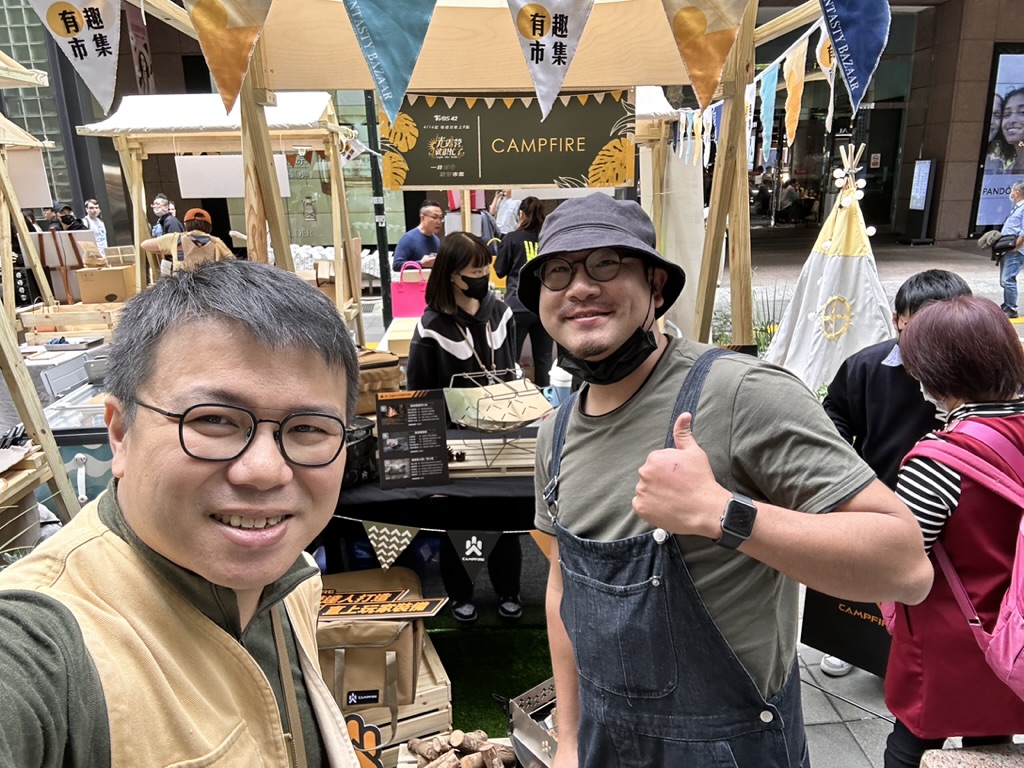 CAMPFIRE品牌首次現場銷售成功 (2023/4/9)