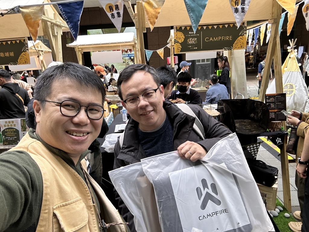 CAMPFIRE品牌首次現場銷售成功 (2023/4/9)