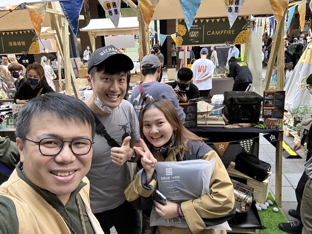 CAMPFIRE品牌首次現場銷售成功 (2023/4/9)