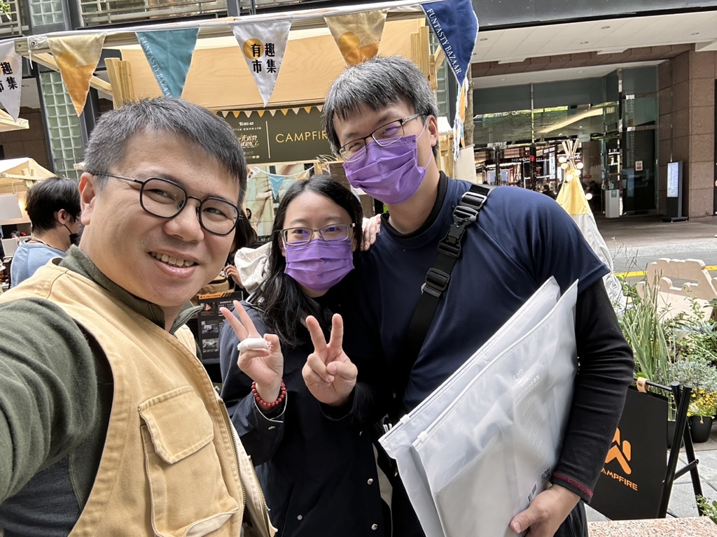 CAMPFIRE品牌首次現場銷售成功 (2023/4/9)