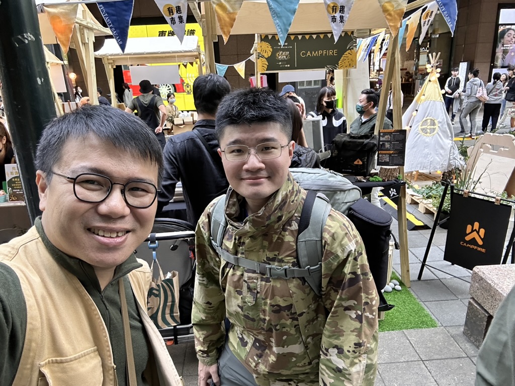 CAMPFIRE品牌首次現場銷售成功 (2023/4/9)
