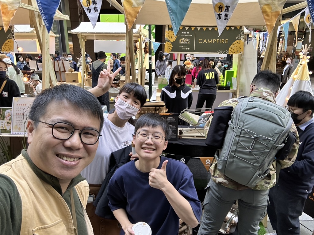CAMPFIRE品牌首次現場銷售成功 (2023/4/9)