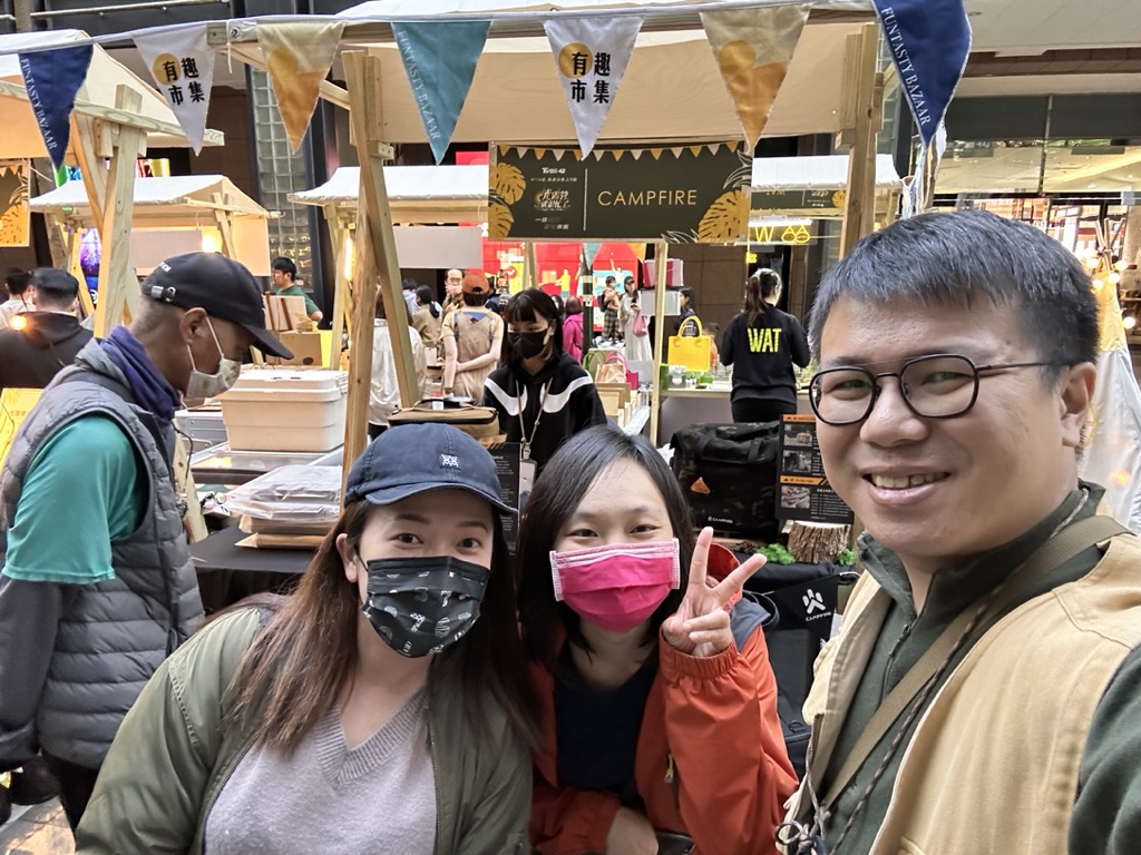 CAMPFIRE品牌首次現場銷售成功 (2023/4/9)