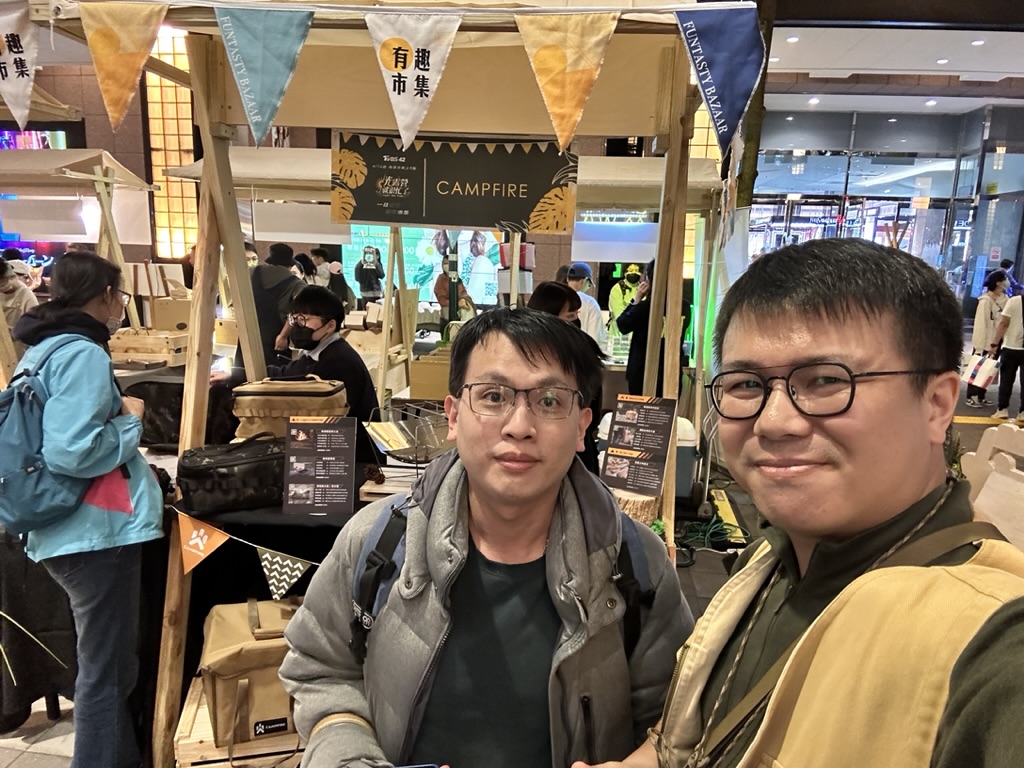 CAMPFIRE品牌首次現場銷售成功 (2023/4/9)