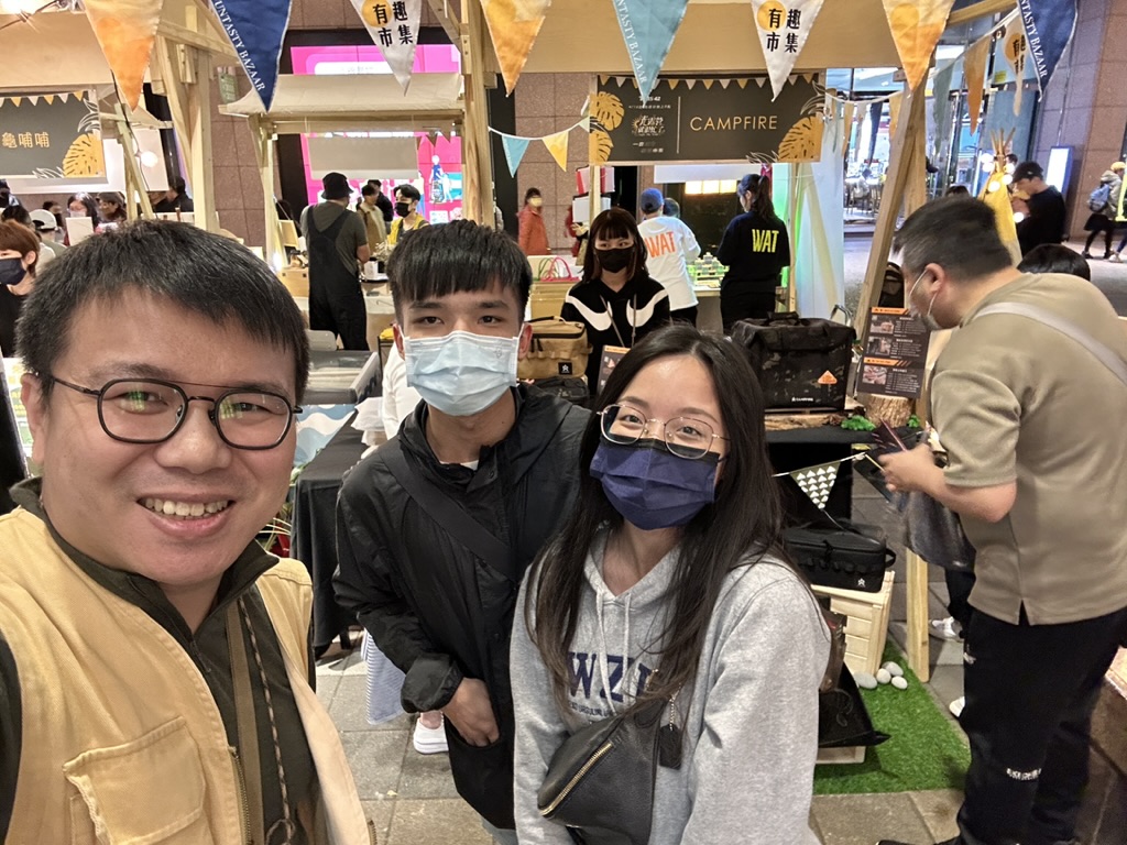 CAMPFIRE品牌首次現場銷售成功 (2023/4/9)