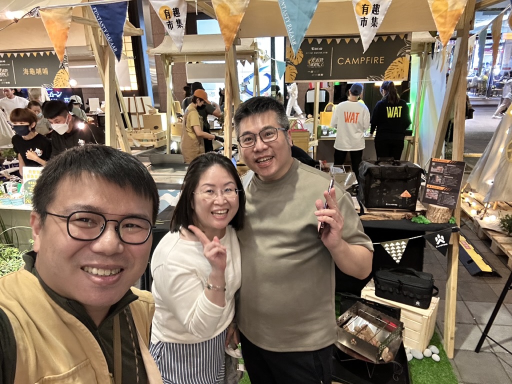 CAMPFIRE品牌首次現場銷售成功 (2023/4/9)