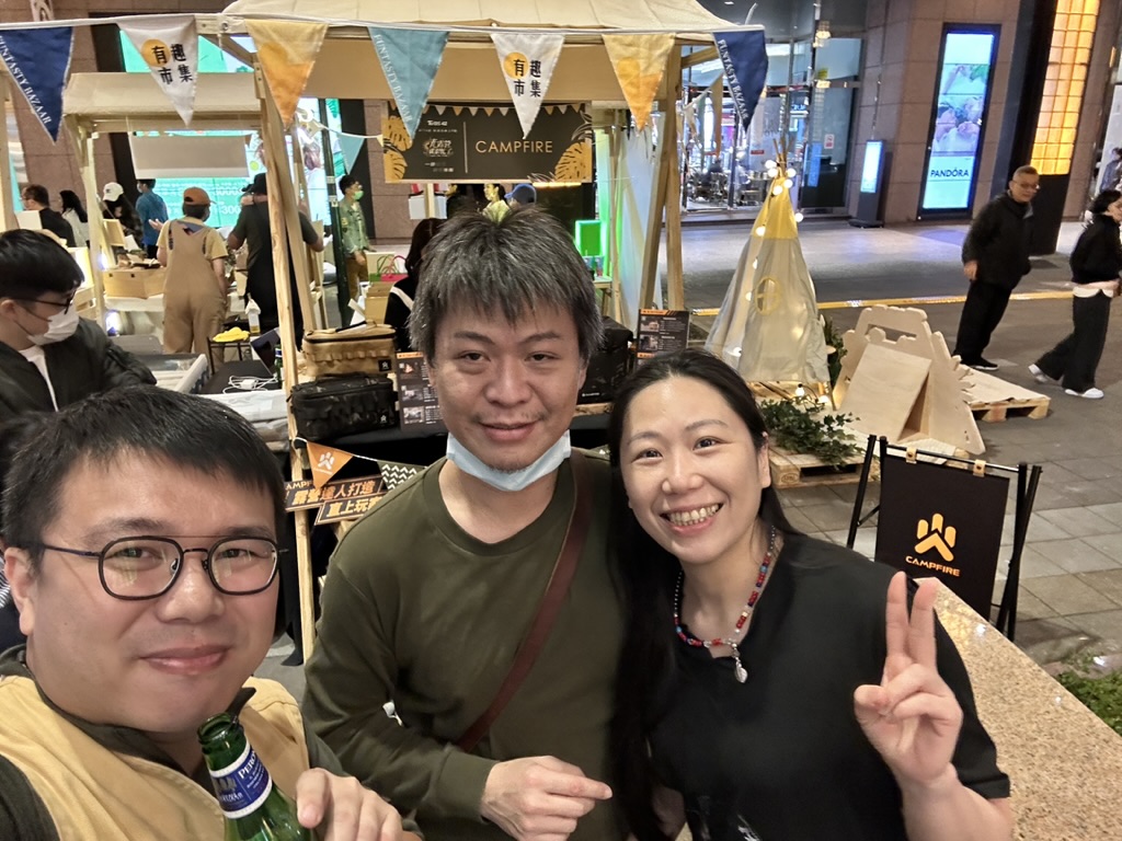 CAMPFIRE品牌首次現場銷售成功 (2023/4/9)