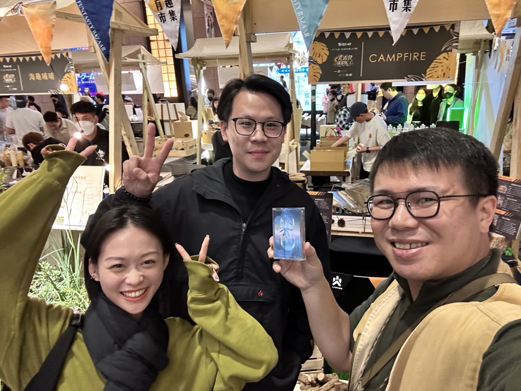 CAMPFIRE品牌首次現場銷售成功 (2023/4/9)