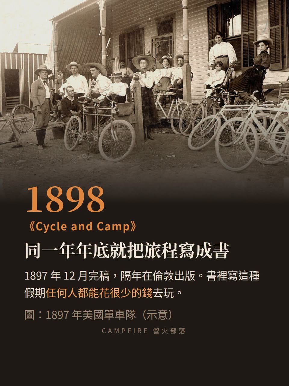 現代露營之父是個裁縫：Thomas Hiram Holding 與 1897 年那頂自己縫的帳篷