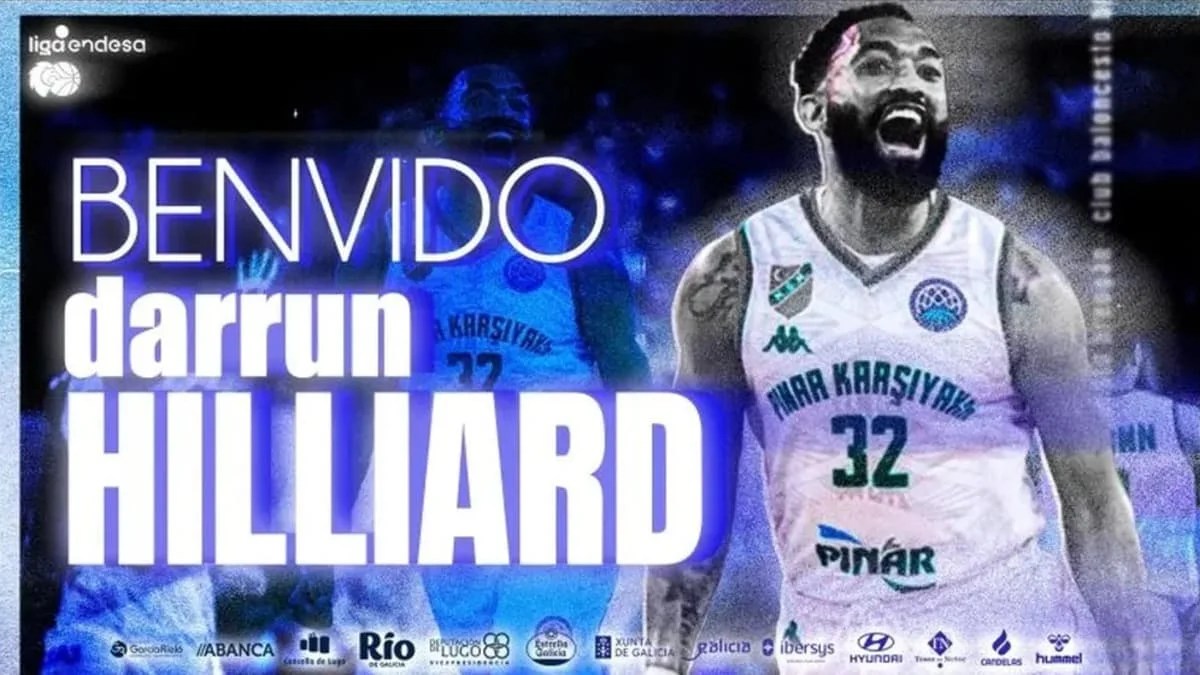 Darrun Hilliard, jugador de baloncesto de Breogan de liga endesa