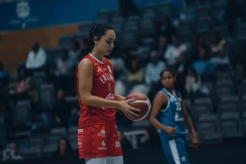 Blanca Millán, jugadora de baloncesto de Baxi Ferrol