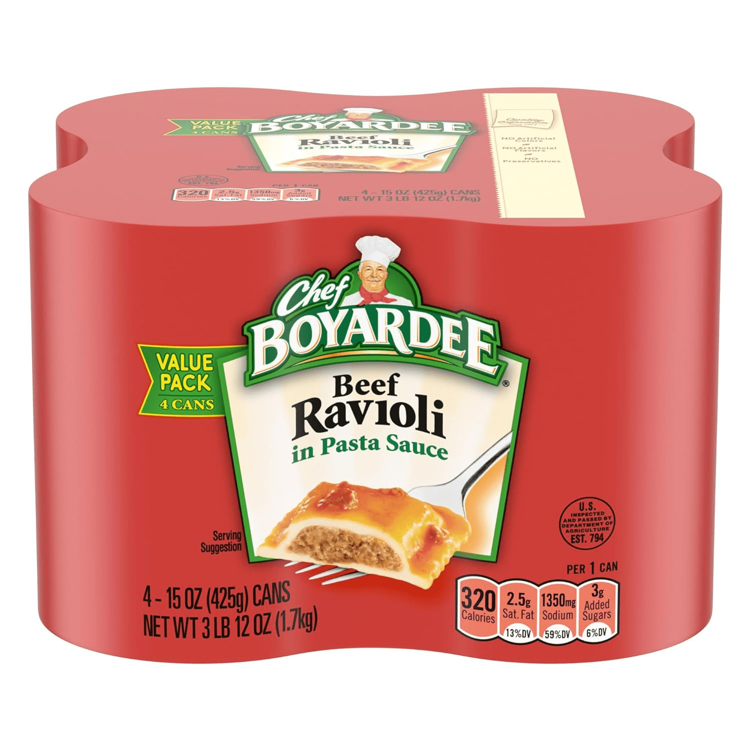 chef boyardee beef ravioli