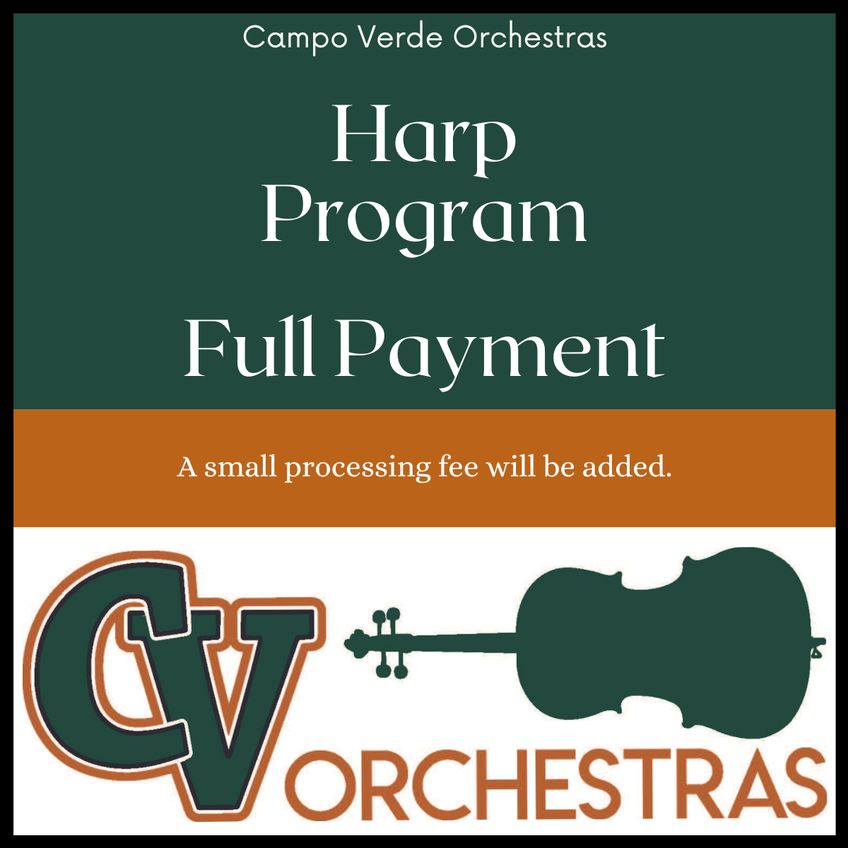 Harp Program Fee