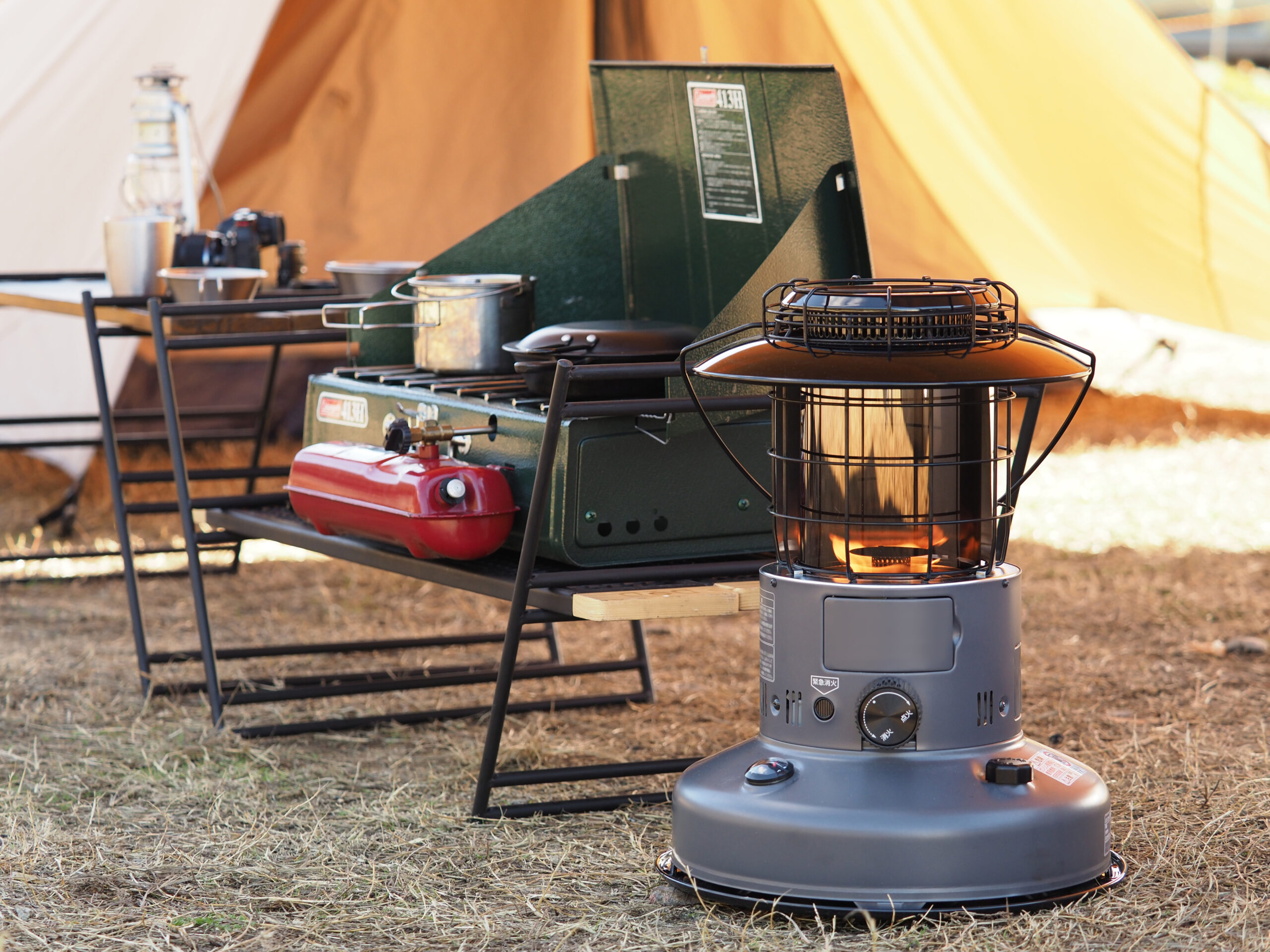 ストーブ hiromi Naturehike 2in1 ヒーターストーブ ネイチャーハイク2in1ヒーター