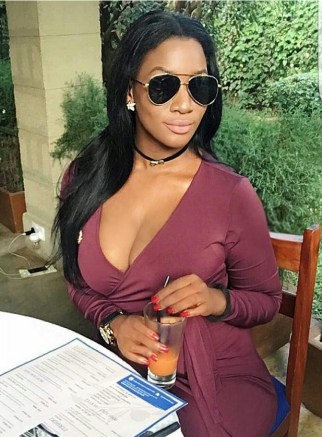 Sera Ponde at MUBS [you can easily mistake her for Kim Kardashian]