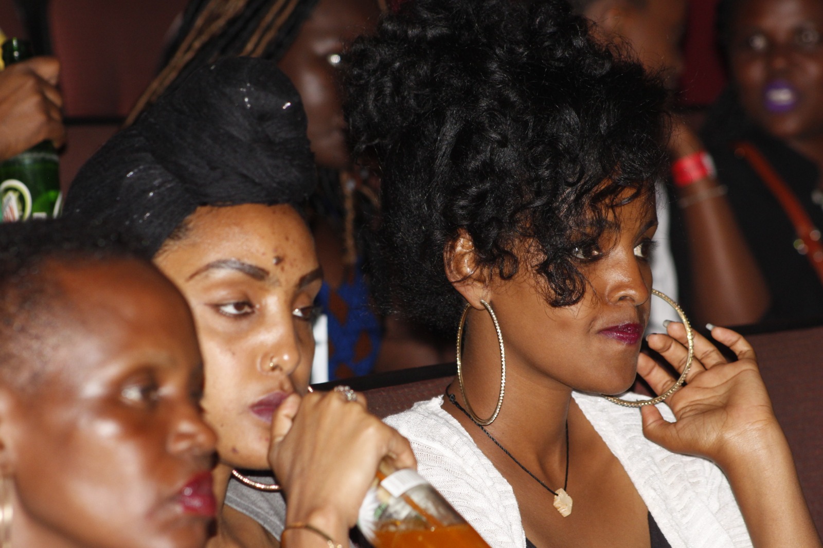 Some of the beauties that attended